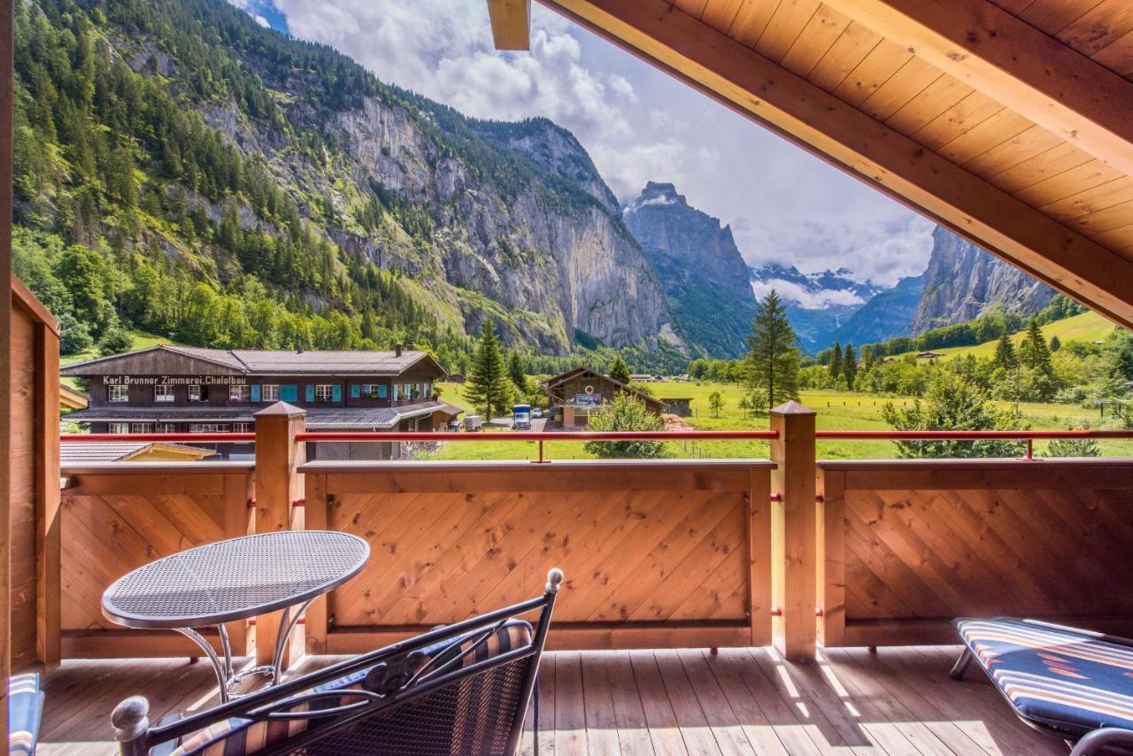 Apartment Lauberhorn, Luxury With Best Views Lauterbrunnen Dış mekan fotoğraf