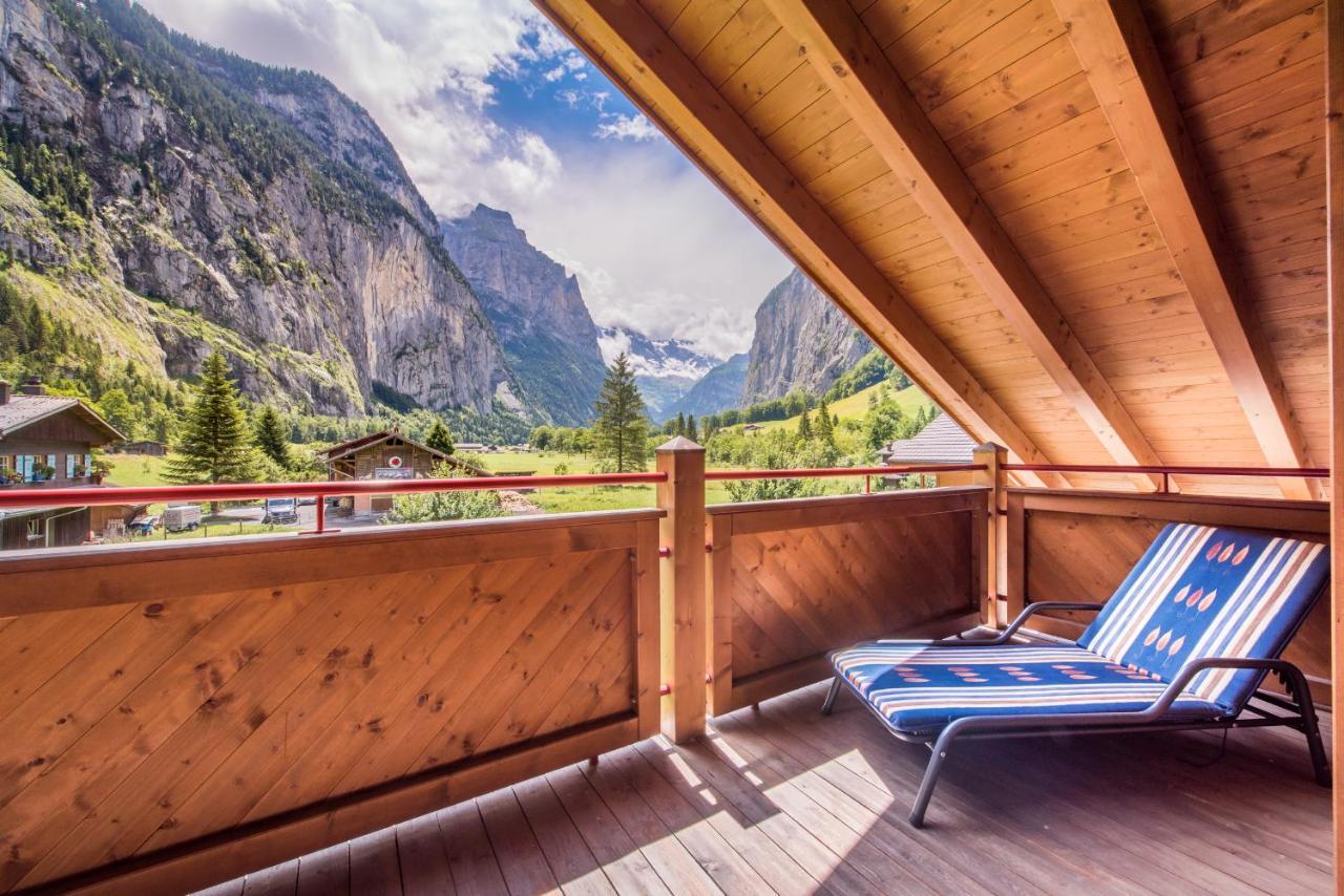 Apartment Lauberhorn, Luxury With Best Views Lauterbrunnen Dış mekan fotoğraf